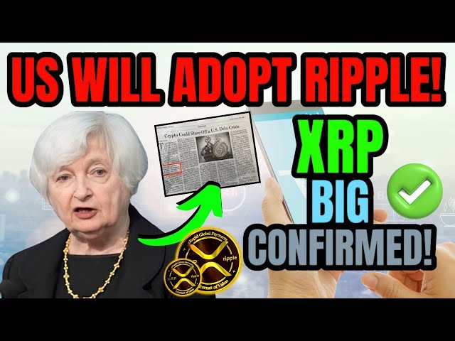 Ripple XRP C'est incroyable... Les États-Unis adopteront Ripple !! XRP DERNIÈRES NOUVELLES AUJOURD'HUI #xrpcrypto #news