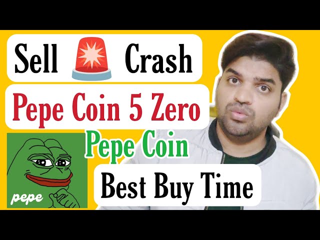 Grosse vente 🚨 | Pepe Coin à nouveau dans 5 Zero | Analyse des pièces de Pepe