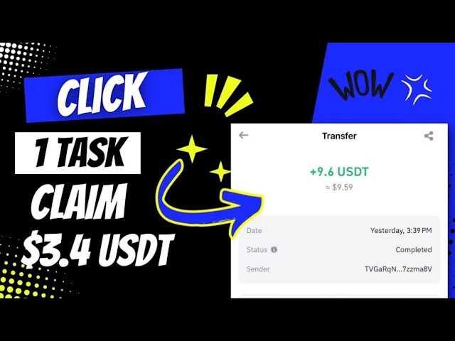 Site USDT gratuit 2024 | Nouvelle plateforme de gains Usdt - Partagez et réclamez 99 $ instantanément