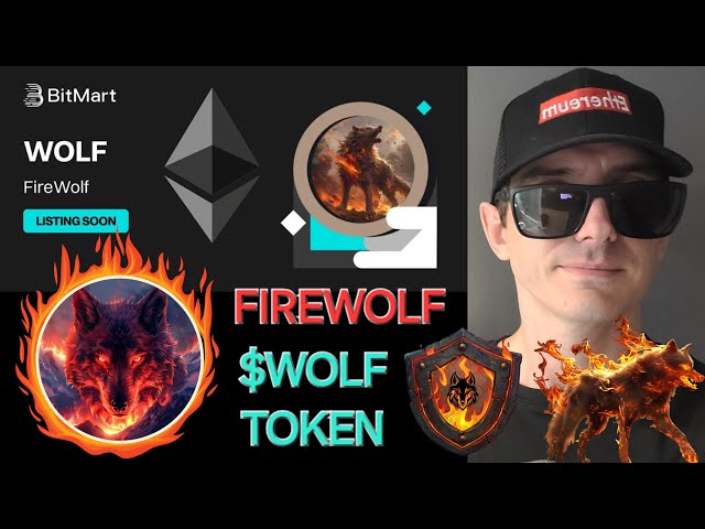 $WOLF - FIREWOLF TOKEN CRYPTO COIN HOW TO BUY FIRE WOLF BITMART ETH ETHEREUM UNISWAP ERC BLOCKCHAIN