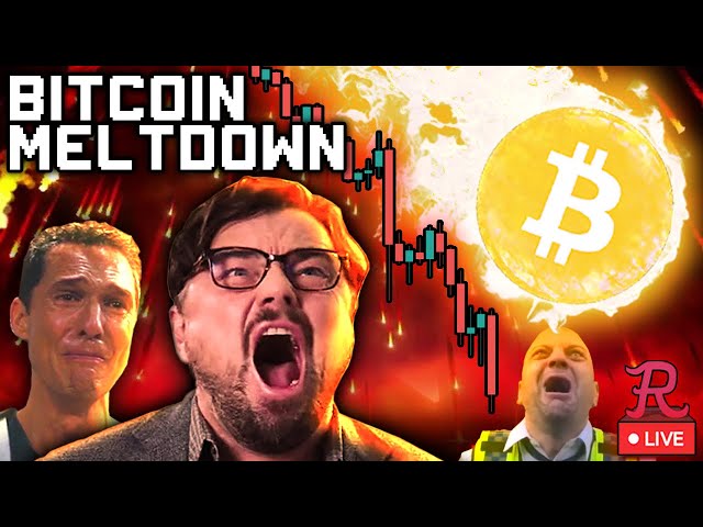 BITCOIN LIVE : BTC MELTDOWN! TECH STOCKS PULLBACK, NVDA DOWN ALMOST 7%!