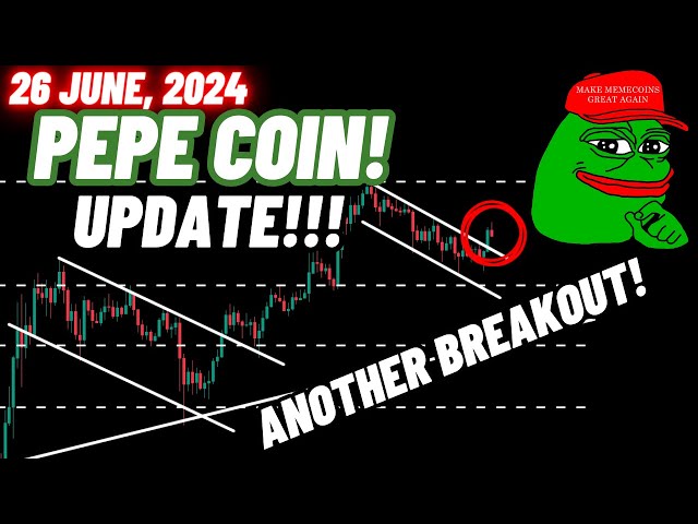 Another Breakout Of PEPE Crypto Coin | 26 June, 2024