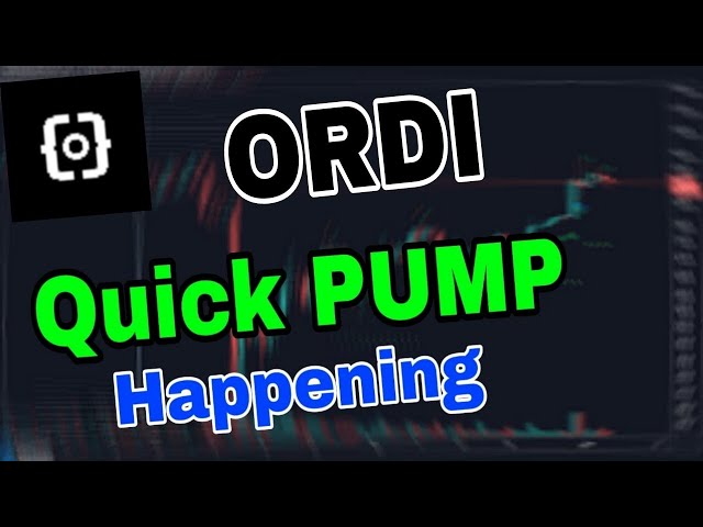 ORDI Coin Price Prediction Today! ORDI Coin Today News