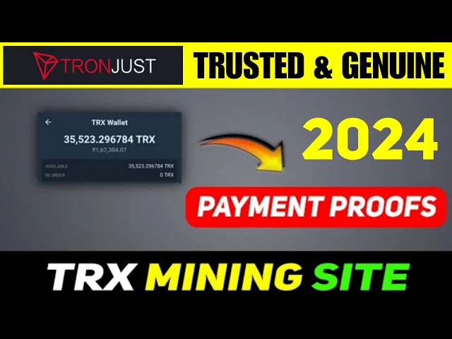 Obtenez 55 000 TRX GRATUITEMENT • Site Web minier TRON à long terme avec preuve de retrait du revenu quotidien #trx