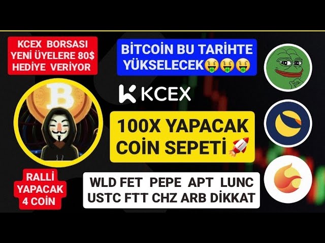 WLD FET PEPE APT LUNC USTC FTT CHZ ARB ATTENTION🚨BITCOIN AUGMENTERA À CETTE DATE🚨PANIER À PIÈCES QUI FERA 100X