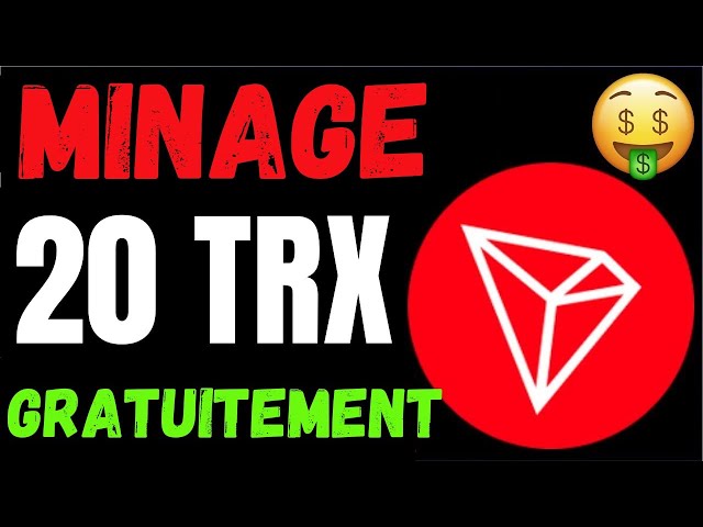 SO VERDIENEN SIE 20 TRX KOSTENLOS MIT DIESER MINING-SEITE 😱