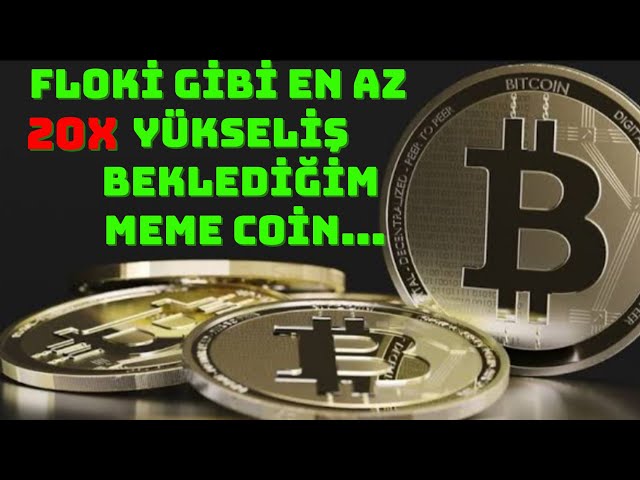 MEME COIN, COMME FLOKİ, DONT JE M'ATTENDS À AU MOINS 20X AUGMENTATION...