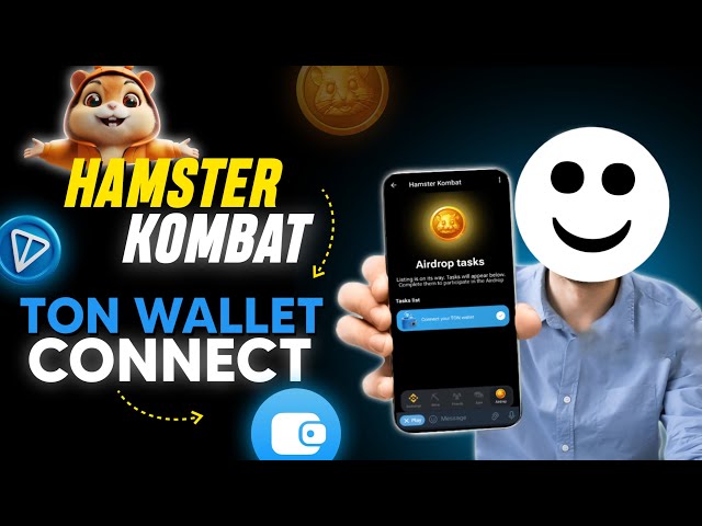 Hamster Kombat Coin Retrait Ton Wallet Guide étape par étape | Hamster Ton Portefeuille Connecter