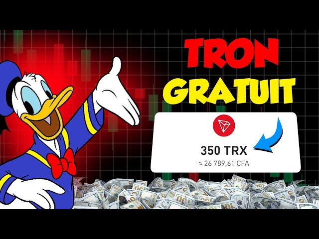 Voici comment gagner 350 TRX (26 000 FCFA) chaque minute 100% GRATUIT