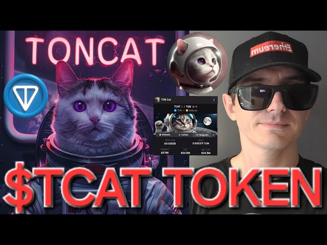 $TCAT - TON CAT TOKEN CRYPTO COIN COMMENT ACHETER TCAT TONKEEPER DEDUST STON.FI TONCOIN BLOCKCHAIN ​​TONCAT