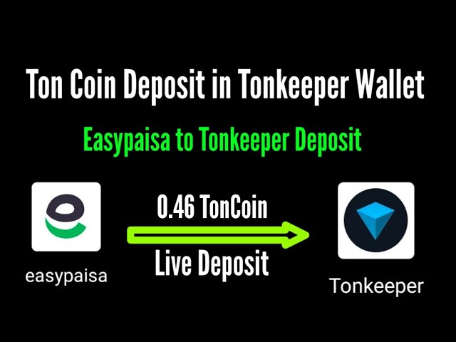 So hinterlegen Sie Ton in Tonkeeper | easypaisa to tonkeeper | Tonkeeper-Lagerstätte in Pakistan