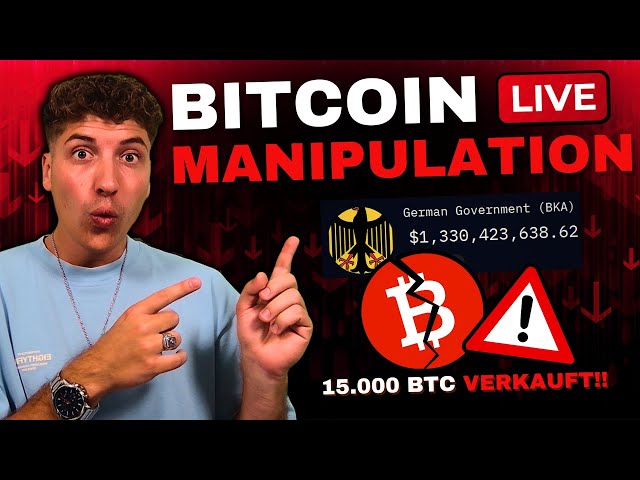 🔴 BITCOIN LIVE | Krypto-Manipulation! Deutschland verkauft 15.000 BTC!