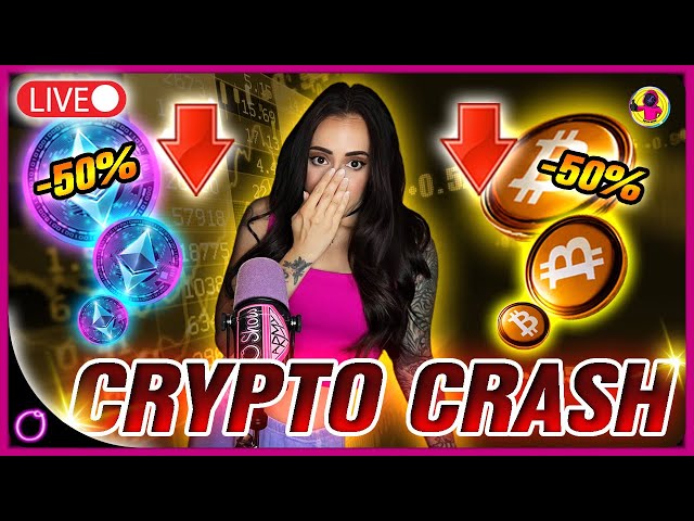 Bitcoin & Ethereum in Danger: 50% Crash Possible?!