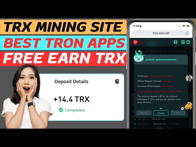 Meilleur site trx de tous les temps 2024 | applications de crypto-monnaie tron ​​trx | site d'applications et de dollars USDT