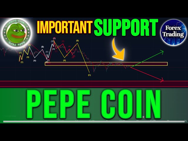 HERE IS WHY PEPE SHOULD NOT BREAK THIS SUPPORT - PEPE COIN PRICE PREDICTION - PEPE COIN NEWS NOW