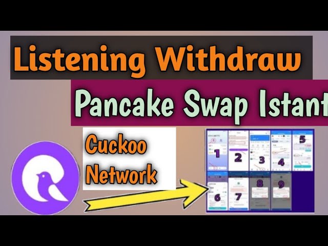 Cuckoo Coin Trust Wallet zum Abheben || Auflistung der Kuckucksmünzen || Kuckucksmünzen-Pfannkuchen-Tausch || Ck-Token