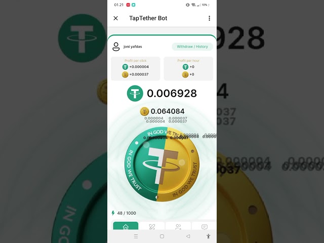 最新教學始終是USDT Taptether 產幣遊戲