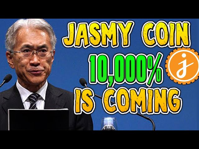 L'AUGMENTATION DE 10 000 % DE JASMY ARRIVE !!