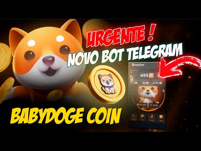 LANCÉ ! BabyDoge PAWS NOUVEAU BOT OFFICIEL BABYDOGE COIN TELEGRAM TAP-TO-GAGNER