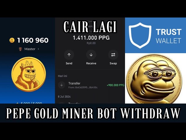 RETRAIT DU BOT PEPE GOLD MINER || inscrivez-vous maintenant 👇👇👇