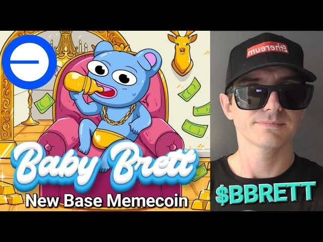 $BBRETT – BABY BRETT TOKEN CRYPTO COIN SO KAUFEN SIE AUF DER BASIS BBRETT MEME MEMECOIN UNISWAP BOYSCLUB BOYS