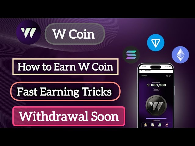 Comment gagner rapidement sur le projet W Coin Telegram || Astuces pour gagner rapidement WCoin || Pièces de jalonnement WCoin