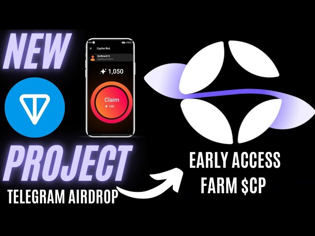 新しい TON ネットワーク プロジェクト & ミニアプリ電報ボット - 無制限の $CP ポイントを獲得「Cephie Bot」 |レビューする