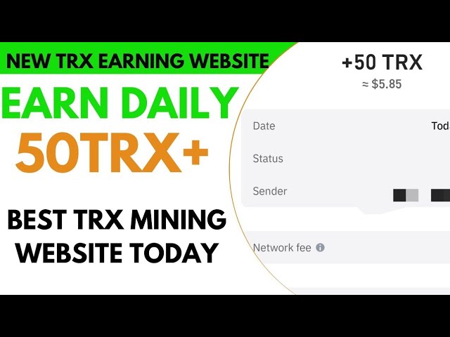 New TRX Earning App 2024 | Tron mining Site | New TRX Cloud Mining Site | TRX Earning Site