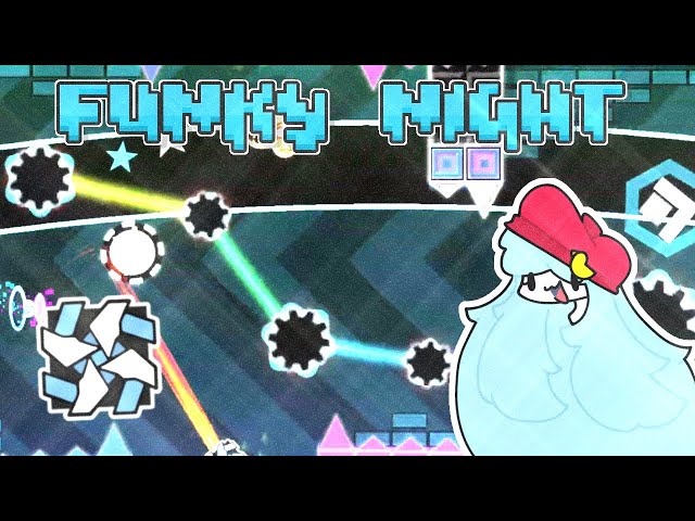 Funky Night par Tygore 100% (Easy Demon ┆ Pas de pièce)