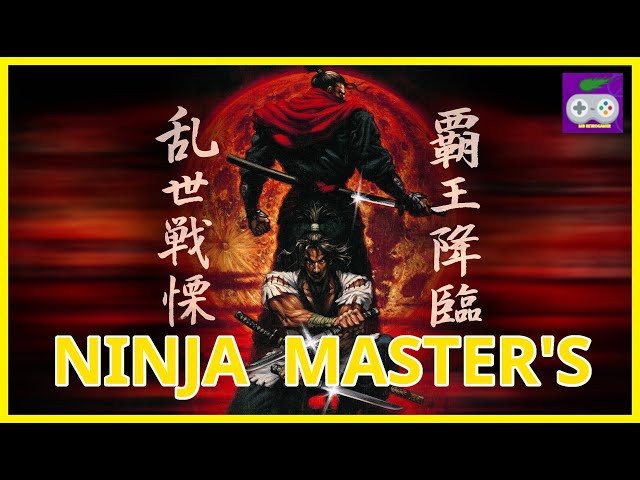 Ninja Masters [NEO GEO AES] Gameplay complet jusqu'à réinitialisation sans perdre de pièce