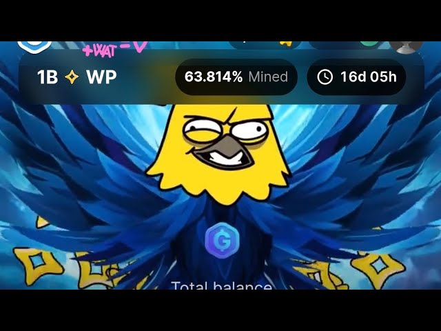 WP Token meemcoins mining on Telegram Only 16 days left until mining ends Mining link in description