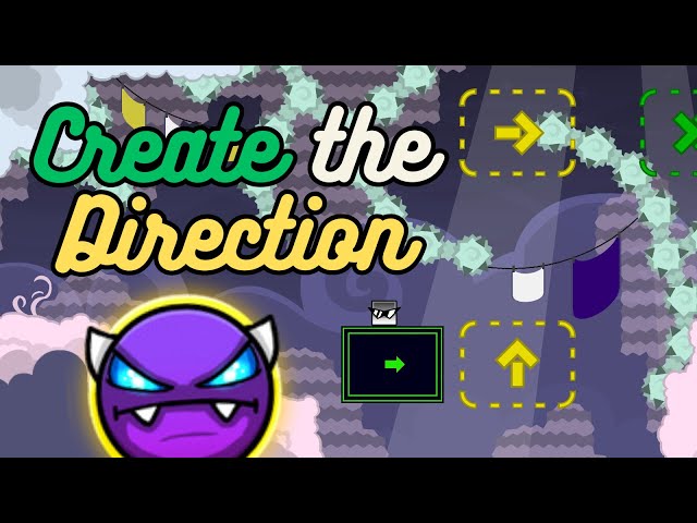 „Create the Direction“ von Shinxray [mit Münze] (Platformer Demon) | Geometry Dash 2.2