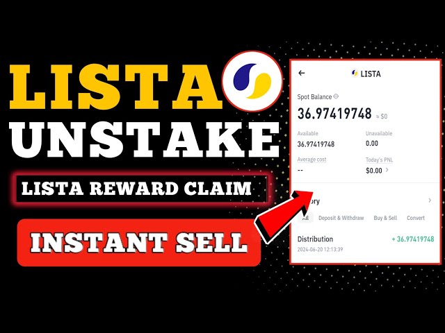 Lista BNB 質押流程 🤩 Lista 在幣安上市 🤑 Lista 價格更新💲