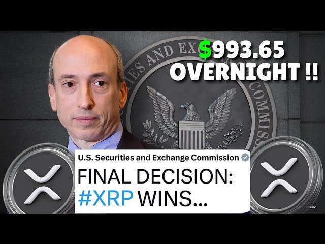 XRP RIPPLE: SEC IS STUPID! THIS SENDS XRP TO $993.65 OVERNIGHT !! - RIPPLE XRP NEWS TODAY