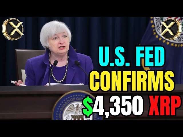 U.S. Federal Reserve Officially Confirms Use of Ripple XRP! ($10,000 XRP Value Predicted!)