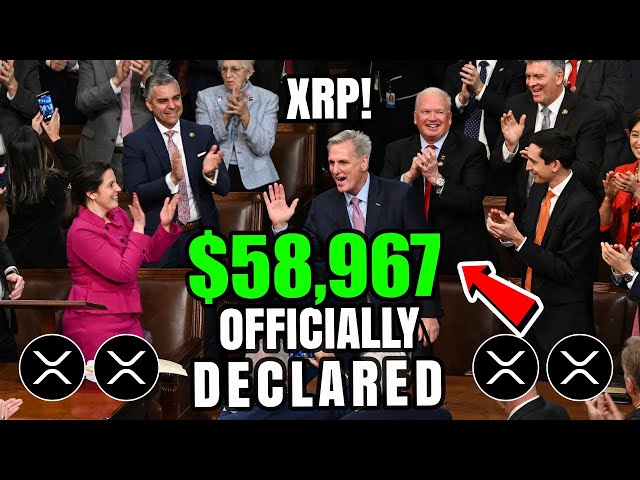 XRP OWNERSHIP IS OFFICIALLY DECLARED BY THE US Federal Reserve! PRICE OF XRP ATKES $58,967! Xrp news