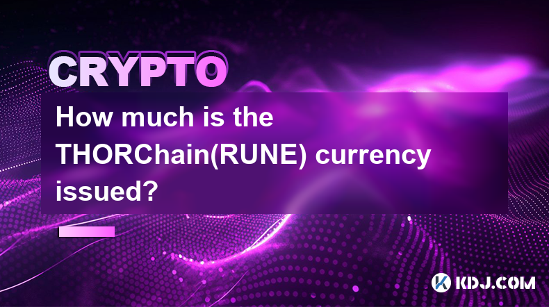 Wie viel kostet die THORChain(RUNE)-Währung?