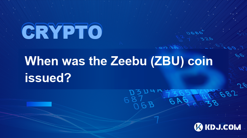 When was the Zeebu (ZBU) coin issued?