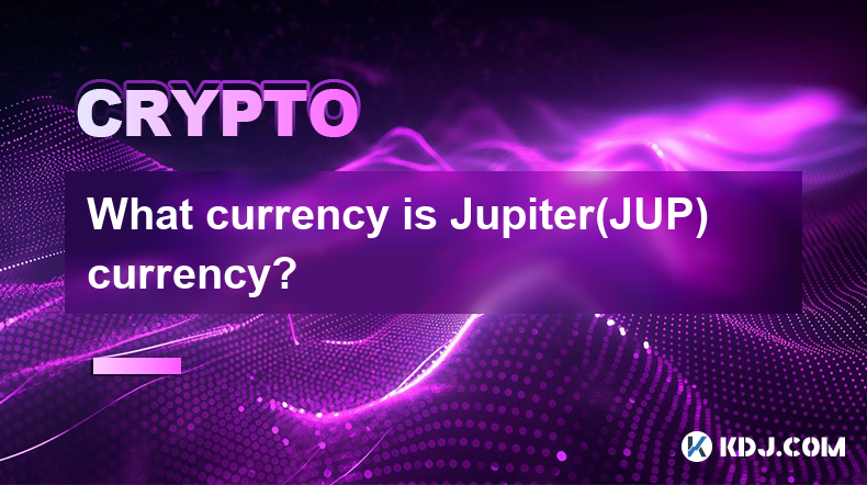 What currency is Jupiter(JUP) currency?