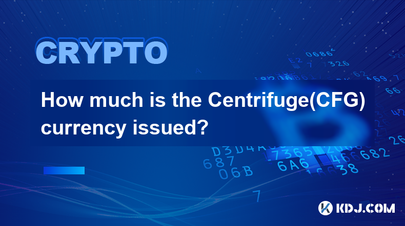 Wie viel kostet die ausgegebene Centrifuge-Währung (CFG)?