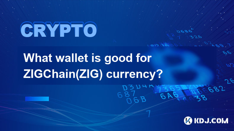 What wallet is good for ZIGChain(ZIG) currency?