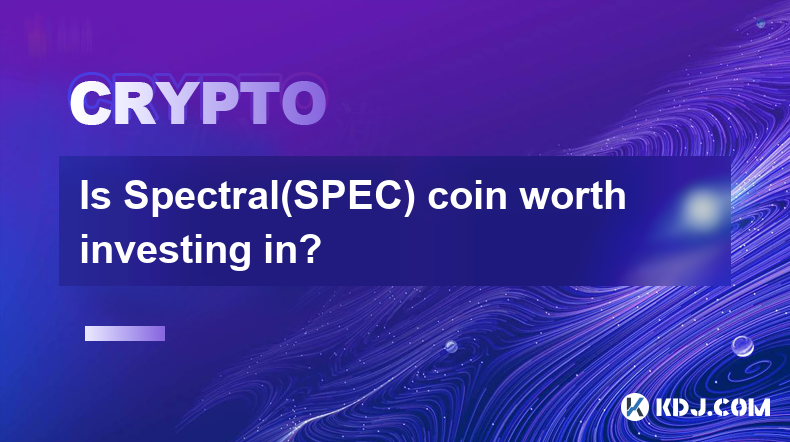 Spectral(SPEC)币值得投资吗？