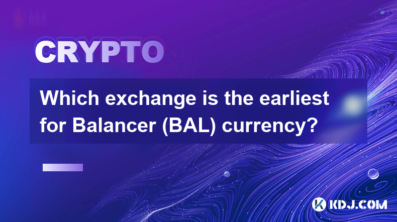 Balancer（BAL）货币最早哪个交易所上市？