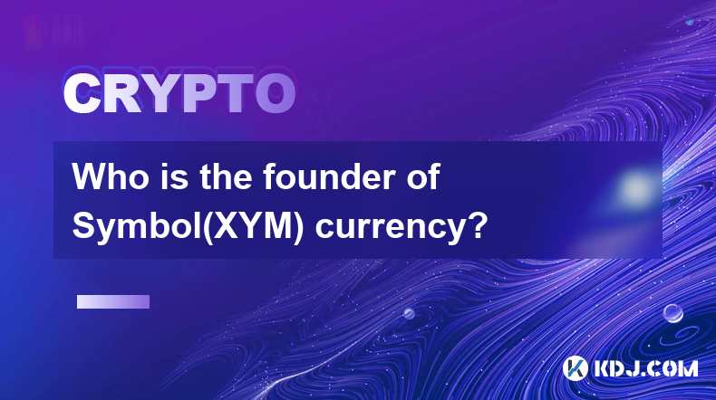 Who is the founder of Symbol(XYM) currency?