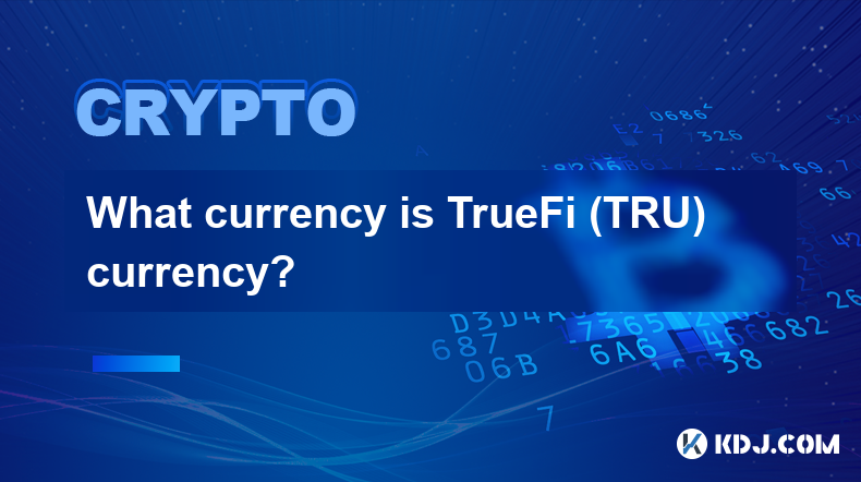 TrueFi(TRU) 통화는 어떤 통화인가요?