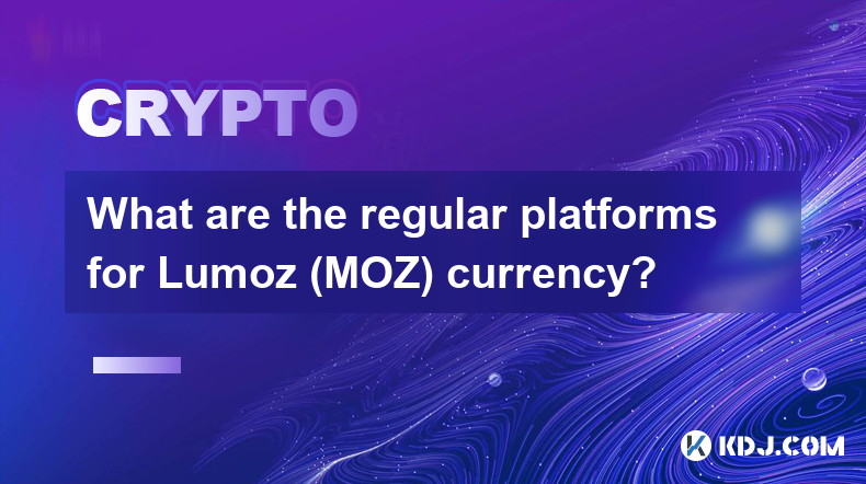 Lumoz（MOZ）货币的常规平台有哪些？