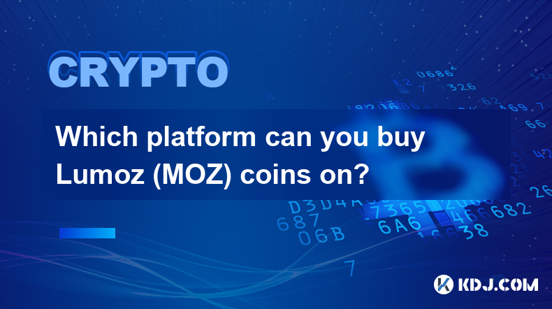 Which platform can you buy Lumoz (MOZ) coins on?