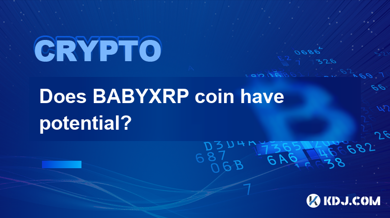 BABYXRP 币有潜力吗？