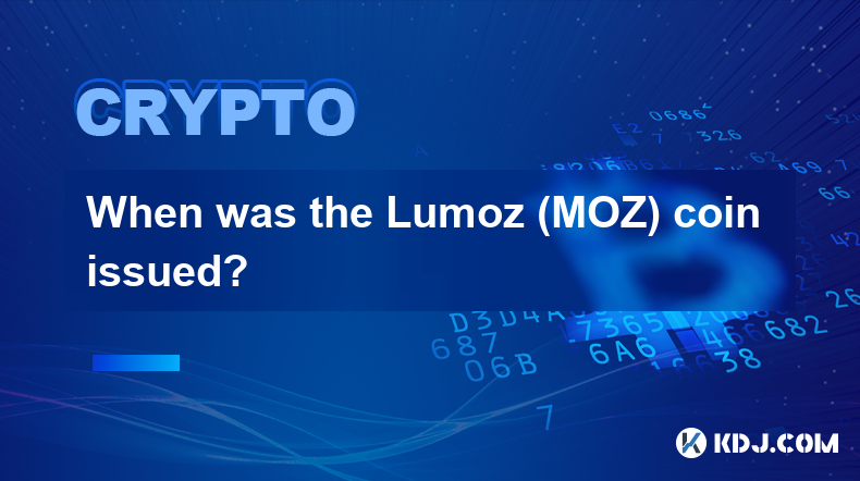 When was the Lumoz (MOZ) coin issued?