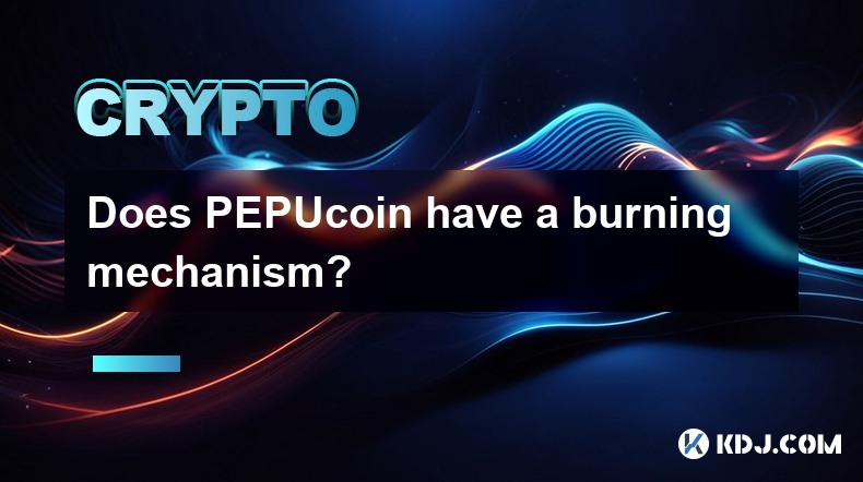 PEPUcoin 有销毁机制吗？